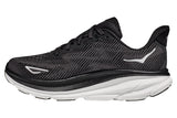 Hoka Clifton 9 D Black/White Mens #color_black-multi-whites