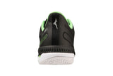 Mizuno Wave Exceed Tour 5 AC D Black/Silver/Techno Green Mens #color_black-multi-greens