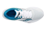 Saucony Ride 16 B White/Ink Womens #color_white-multi-blues