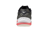 Mizuno Wave Stealth Neo NB D Black Oyster/Sun Kissed Coral/Pastel Lilac Womens #color_black-multi-pinks-purples
