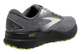 Brooks Ghost 16 D Primer/Grey/Lime Mens #color_grey-multi-greens