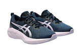 Asics Novablast 4 GS French Blue/Cosmos Youth #color_navy-multi-pinks-purples