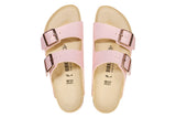 Birkenstock Arizona R Shiny Embossed Light Rose Birko-Flor Womens #color_pink-rose