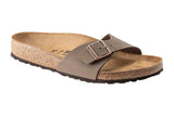 Birkenstock Madrid R Mocca BirkiBuc Womens #color_brown