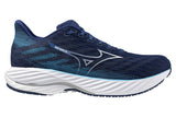 Mizuno Wave Rider 28 D Estate Blue/White/River Blue Mens #color_blue-multi-white