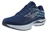 Mizuno Wave Inspire 20 D Estate Blue/White/River Blue Mens #color_blue-multi-white