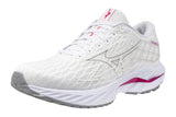 Mizuno Wave Inspire 20 B White/Fuchsia Purple/Cloud Pink Womens #color_white-multi-pinks-purples