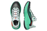 Salomon Genesis B Bay/Electric Green/Cherry Tomato Womens #color_green-multi-reds-oranges