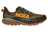 Hoka Speedgoat 6 2E Antique Olive/Squash Mens