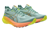 Asics Gel-Kayano 31 Paris D Light Celadon/Safety Yellow Mens #color_orange