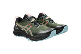 Asics Gel-Trabuco 12 D Smog Green/Feather Grey Mens #color_black-multi-blues