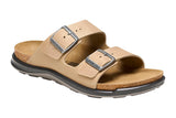 Birkenstock Arizona Cross Town R Tabacco Brown Oiled Leather Womens #color_brown-light-brown