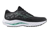 Mizuno Wave Inspire 20 B Iron Gate/Dusty Jade Green/Black Womens #color_black-multi-greens