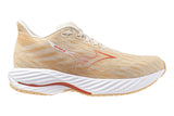 Mizuno Wave Rider 28 B Pristine/Spicy Orange/Apricot Ice Womens