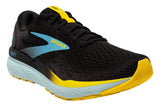 Brooks Ghost 16 2E Black/Forged Iron/Blue Mens #color_black-multi-blues