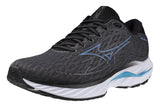 Mizuno Wave Inspire 20 2E Iron Gate/Parisian Blue/Black Mens #color_black-multi-blues