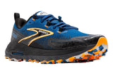 Brooks Cascadia 18 D Blue Sapphire/Black/Orange Mens #color_blue-multi-black