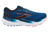 Brooks Glycerin 21 2E Blue Opal/Black/Nastur Mens #color_blue-multi-reds-oranges