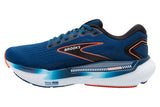 Brooks Glycerin GTS 21 D Blue Opal/Black/Nastur Mens #color_blue-multi-reds-oranges