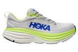 Hoka Bondi 8 D Stardust/Lettuce Mens #color_grey-multi-yellows