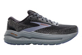 Brooks Ghost Max 2 B Ebony/Sweet Lavender/Alloy Womens #color_grey-multi-pinks-purples