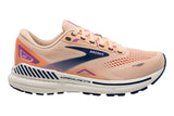 Brooks Adrenaline GTS 23 B Apricot/Blue/Orchid Womens #color_orange