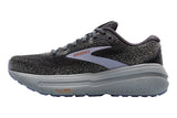 Brooks Ghost Max 2 B Ebony/Sweet Lavender/Alloy Womens #color_grey-multi-pinks-purples