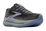 Brooks Ghost Max 2 B Ebony/Sweet Lavender/Alloy Womens #color_grey-multi-pinks-purples