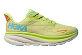 Hoka Clifton 9 B Lettuce/Solar Flare Womens