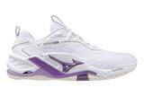 Mizuno Wave Stealth Neo 2 NB B White/Patrician Purple/Quince Womens