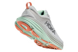 Hoka Bondi 8 B Stardust/Aqua Breeze Womens #color_grey-multi-greens