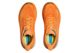 Hoka Clifton 9 D Solar Flare/Lettuce Mens #color_orange