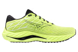 Mizuno Wave Inspire 20 D Neo Lime/Black/Evening Primrose Mens #color_yellow-multi-black