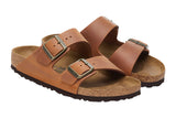 Birkenstock Arizona R Cognac Oiled Leather Unisex #color_brown