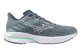 Mizuno Wave Inspire 21 B Tradewinds/White/Neo Mint Womens #color_grey-multi-greens