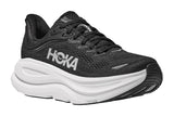 Hoka Bondi 9 D Black/White Womens #color_black-multi-whites