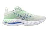 Mizuno Wave Inspire 21 B Hint of Mint/Bel Air Blue/Neo Mint Womens #color_white-multi-greens