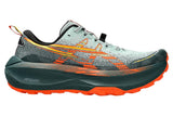 Asics Trabuco Max 4 D Cold Moss/Nova Orange Mens #color_black-multi-reds-oranges