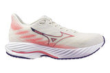 Mizuno Wave Rider 28 B Snow White/Camellia Rose/Vintage Indigo Womens