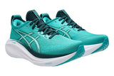 Asics Gel-Nimbus 27 D Wave Teal/Saxon Green Mens #color_green-multi-whites