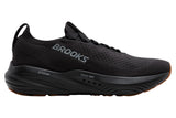 Brooks Glycerin Stealthfit 22 D Black/Black Mens