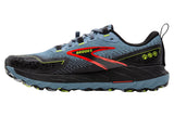 Brooks Cascadia 18 D Citadel/Ebony/Lime Mens #color_