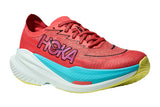 Hoka Mach X 2 B Grapefruit/Electric Coral Womens #color_red