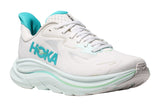 Hoka Clifton 10 B White/Cielo Blue Womens #color_white-multi-blues