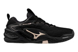 Mizuno Wave Stealth Neo 2 NB D Black/Rose Gold Womens #color_black