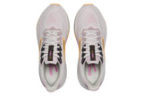 Brooks Ghost 17 B Oyster/Apricot/Pink Womens #color_grey-multi-pinks-purples