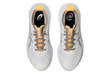 Asics Gel-Nimbus 27 B White/Fawn Womens #color_white-multi-reds-oranges