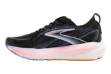 Brooks Glycerin 22 B Black/Blue Heron/Orange Womens #color_black-multi
