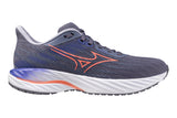 Mizuno Wave Inspire 21 B Blue Granite/Striking Coral/Iris Bloom Womens #color_purple-multi