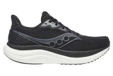 Saucony Triumph 23 2E Black/White Mens #color_black-multi-whites